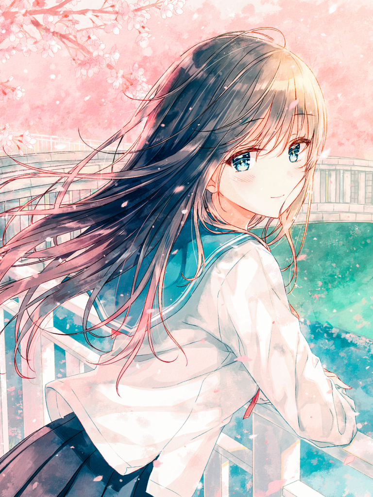 Anime Girl Spring Wallpapers