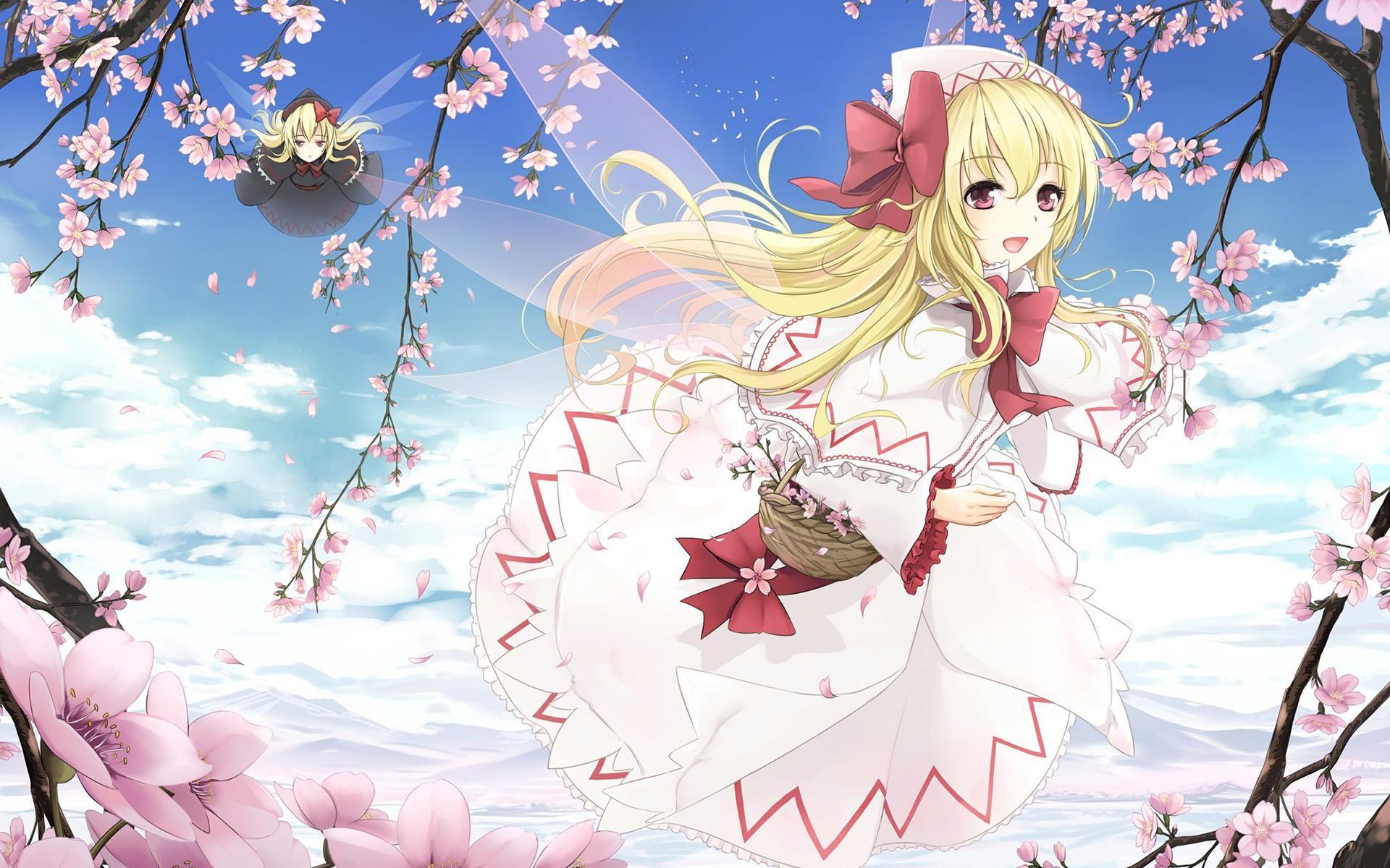 Anime Girl Spring Wallpapers