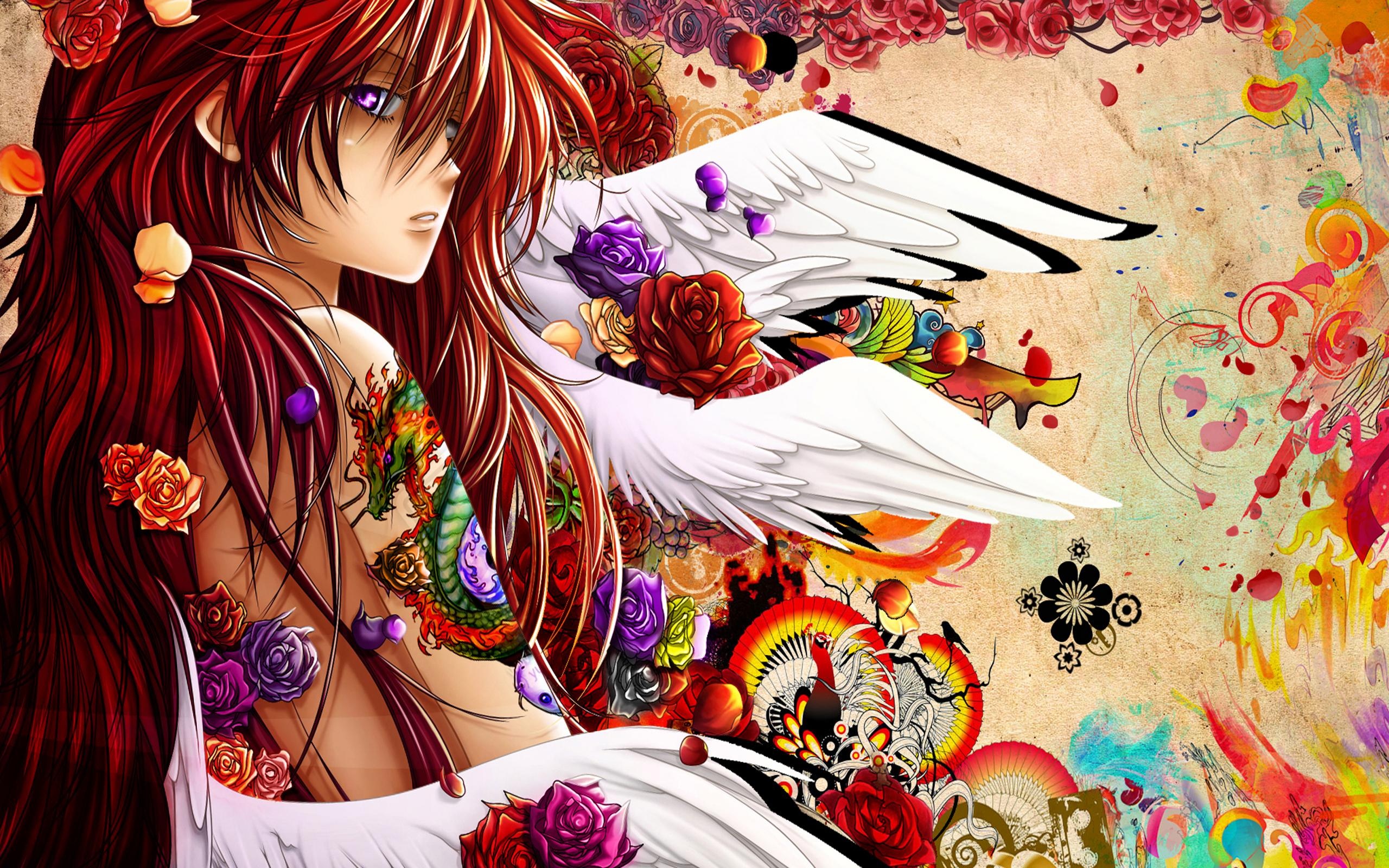 Anime Girl Tattoo Wallpapers