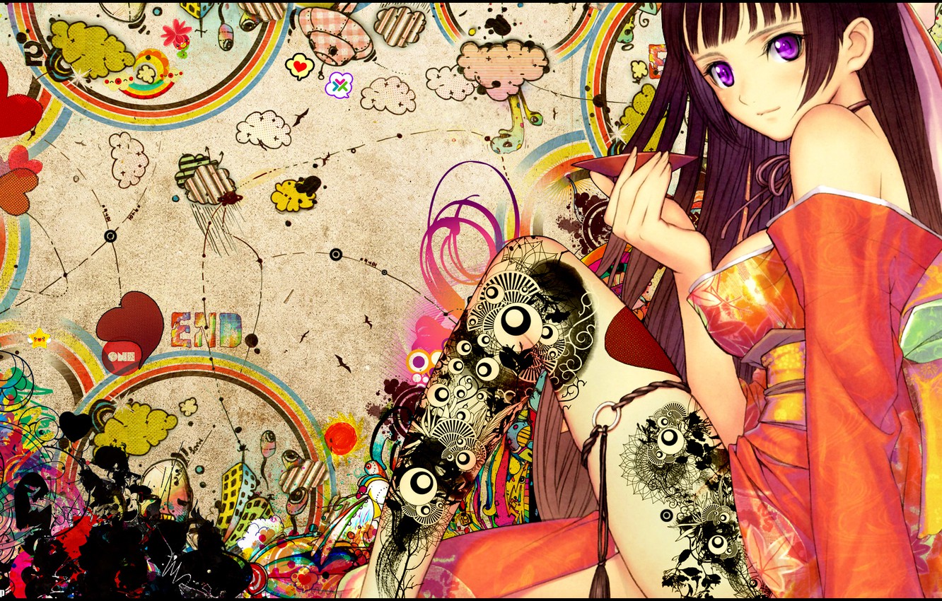 Anime Girl Tattoo Wallpapers