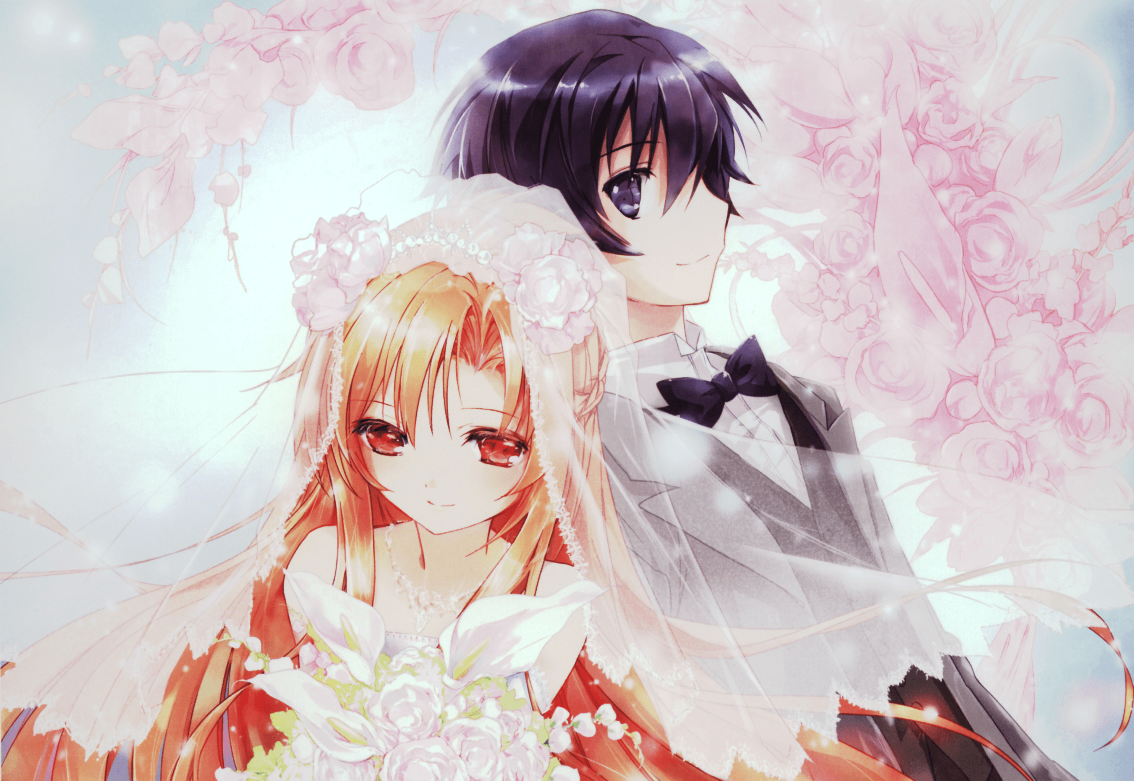 Anime Girl Wedding Wallpapers