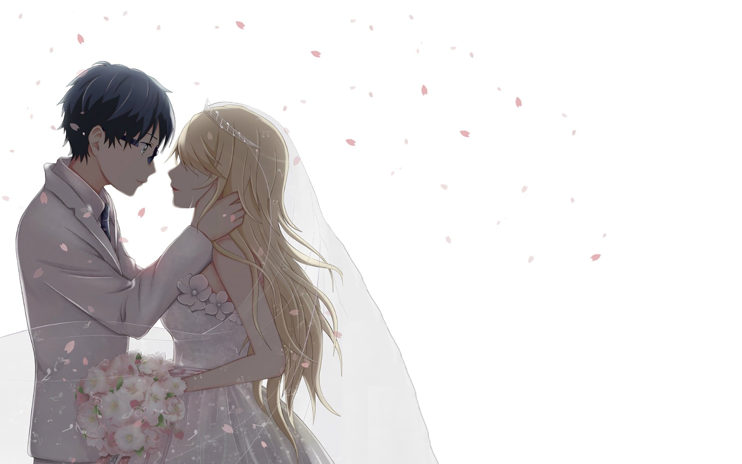 Anime Girl Wedding Wallpapers