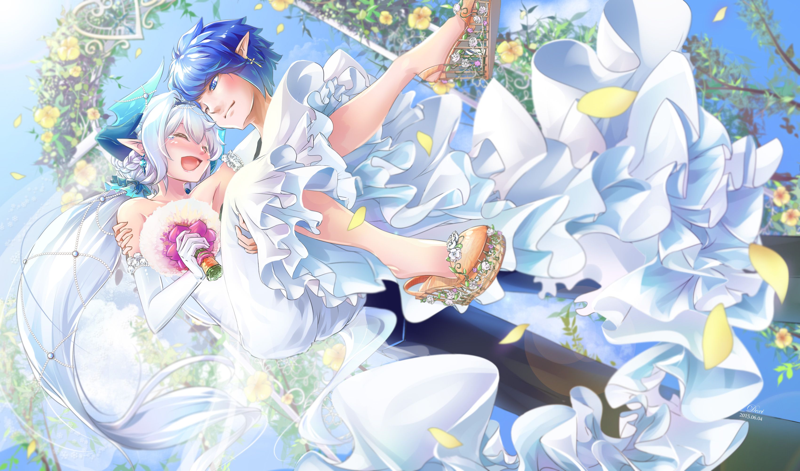 Anime Girl Wedding Wallpapers