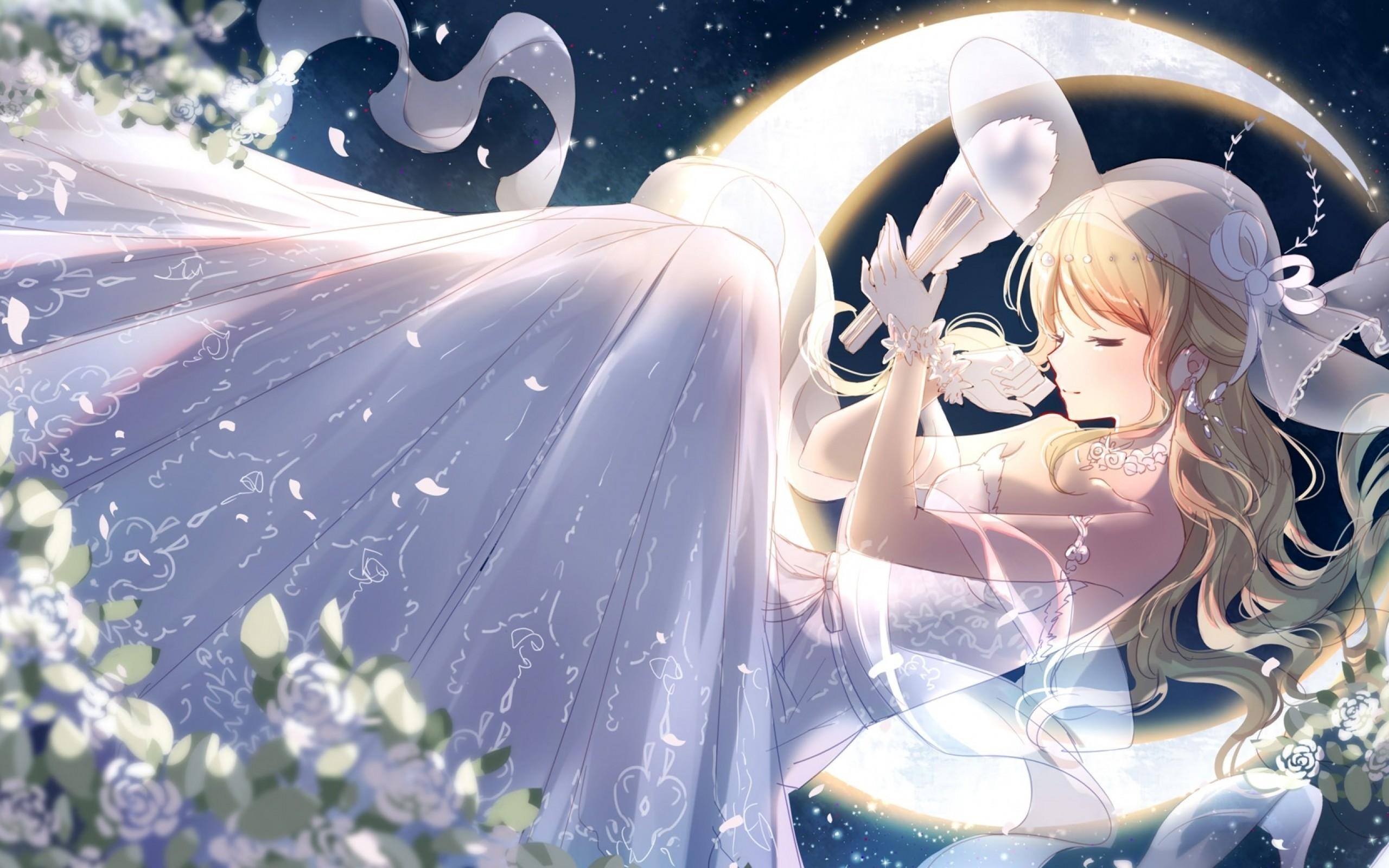 Anime Girl Wedding Wallpapers