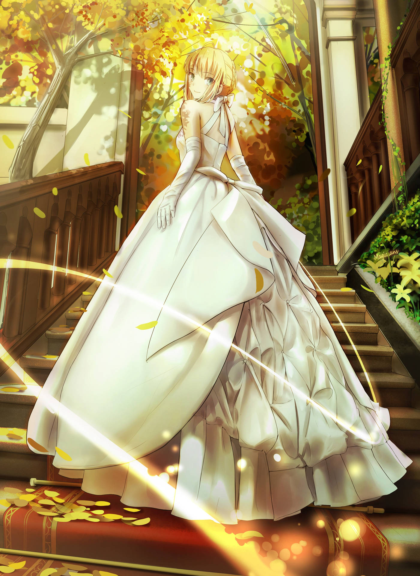 Anime Girl Wedding Wallpapers