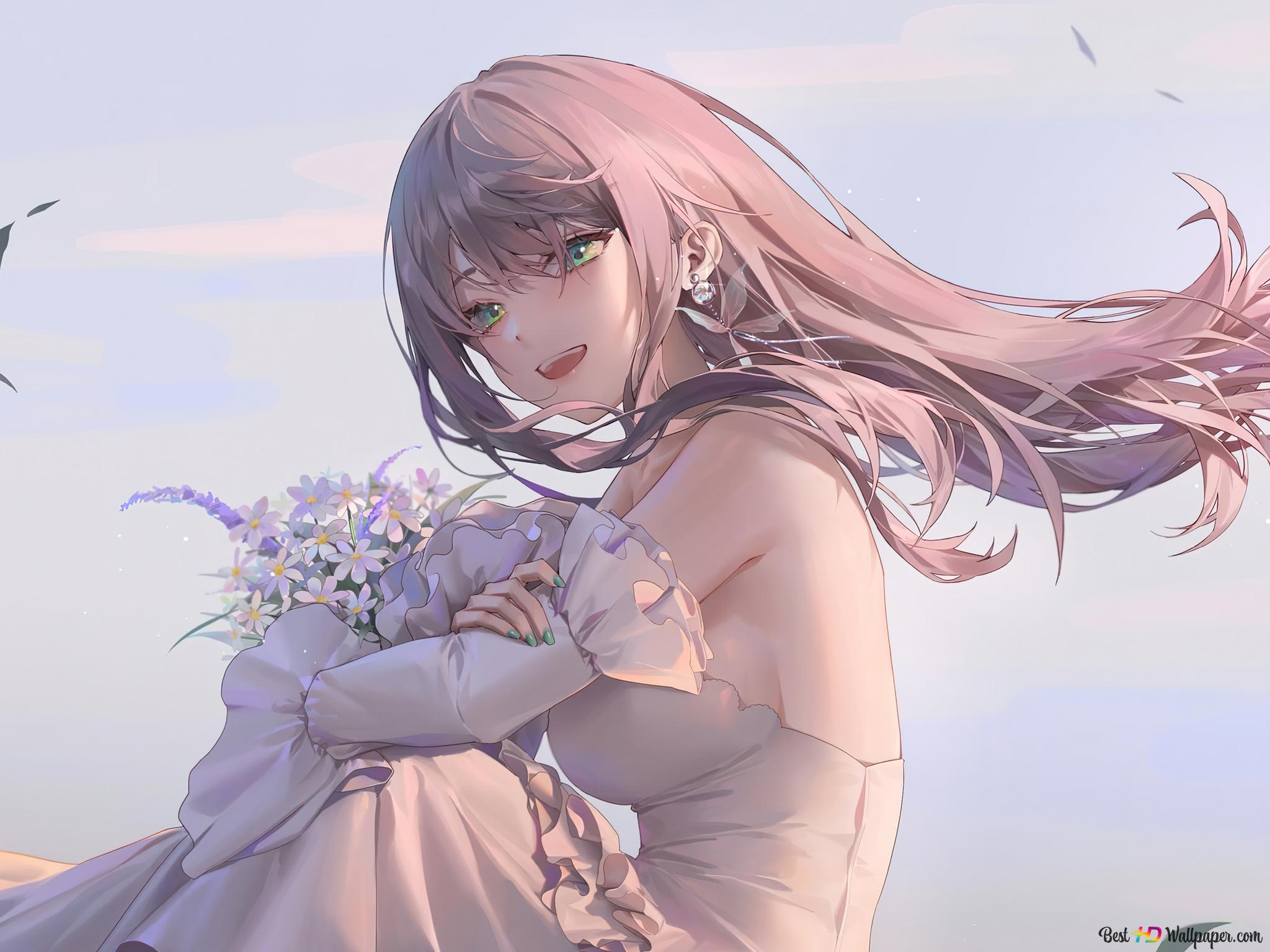 Anime Girl Wedding Wallpapers