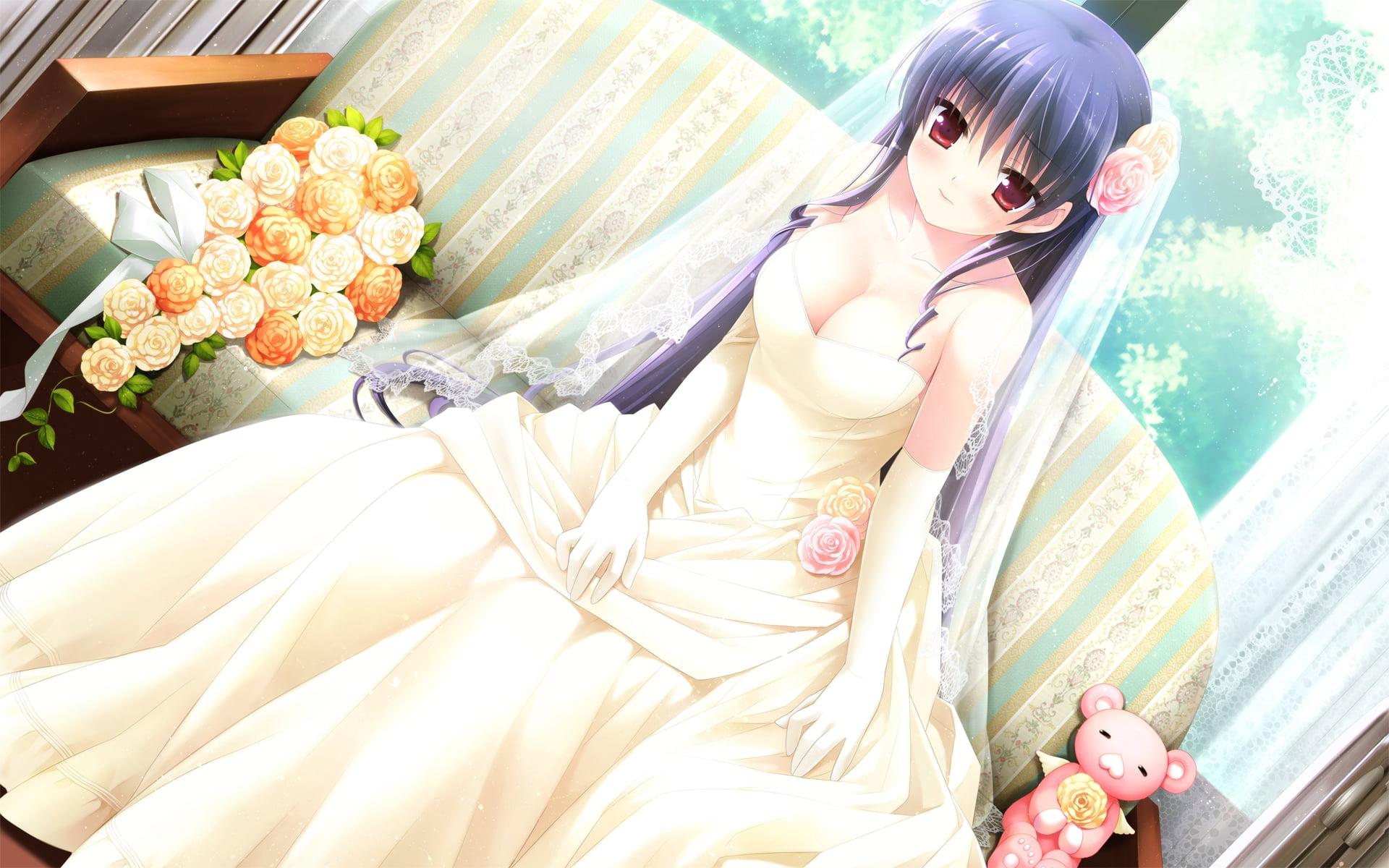 Anime Girl Wedding Wallpapers