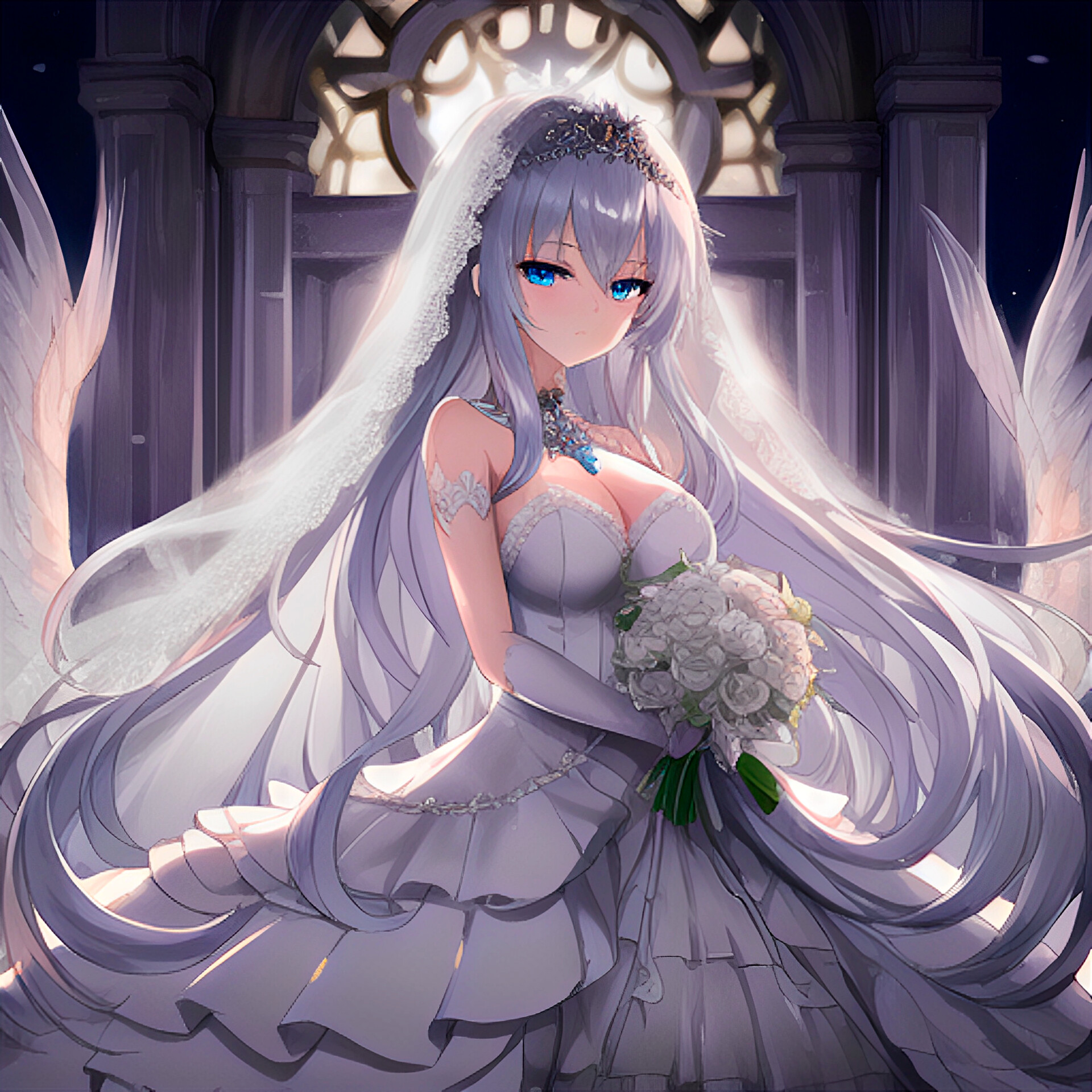 Anime Girl Wedding Wallpapers