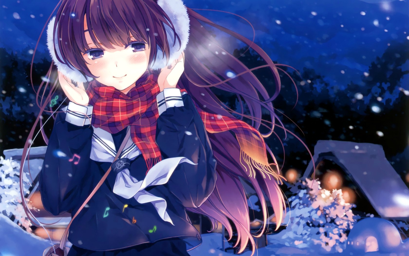 Anime Girl Winter Wallpapers