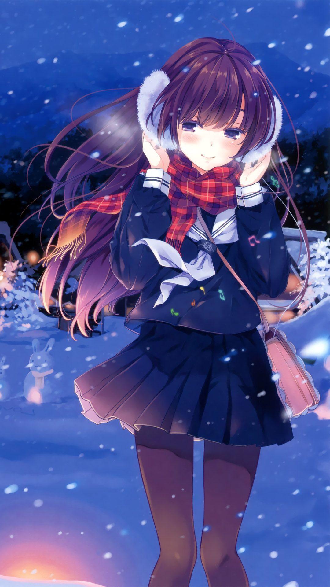 Anime Girl Winter Wallpapers