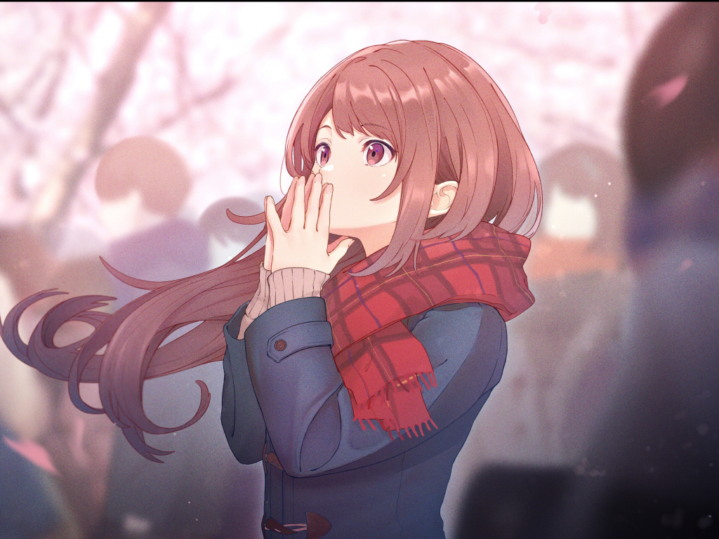 Anime Girl Winter Wallpapers