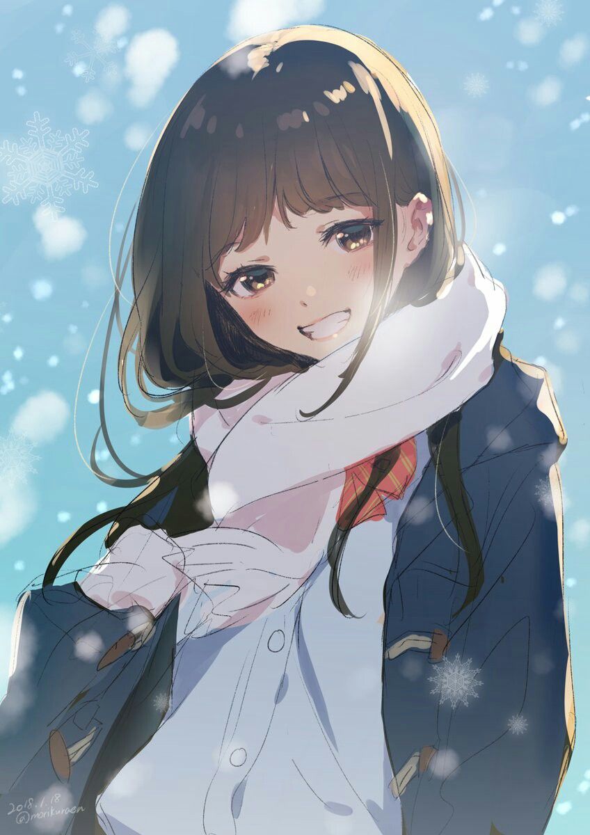 Anime Girl Winter Wallpapers