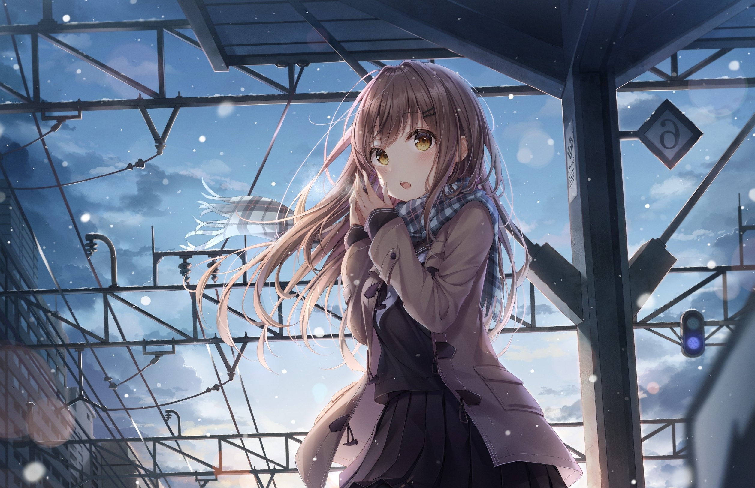 Anime Girl Winter Wallpapers