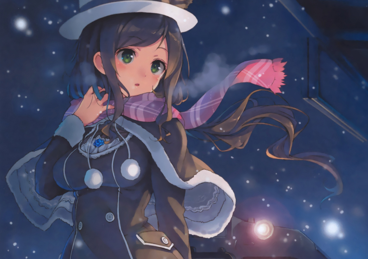 Anime Girl Winter Wallpapers