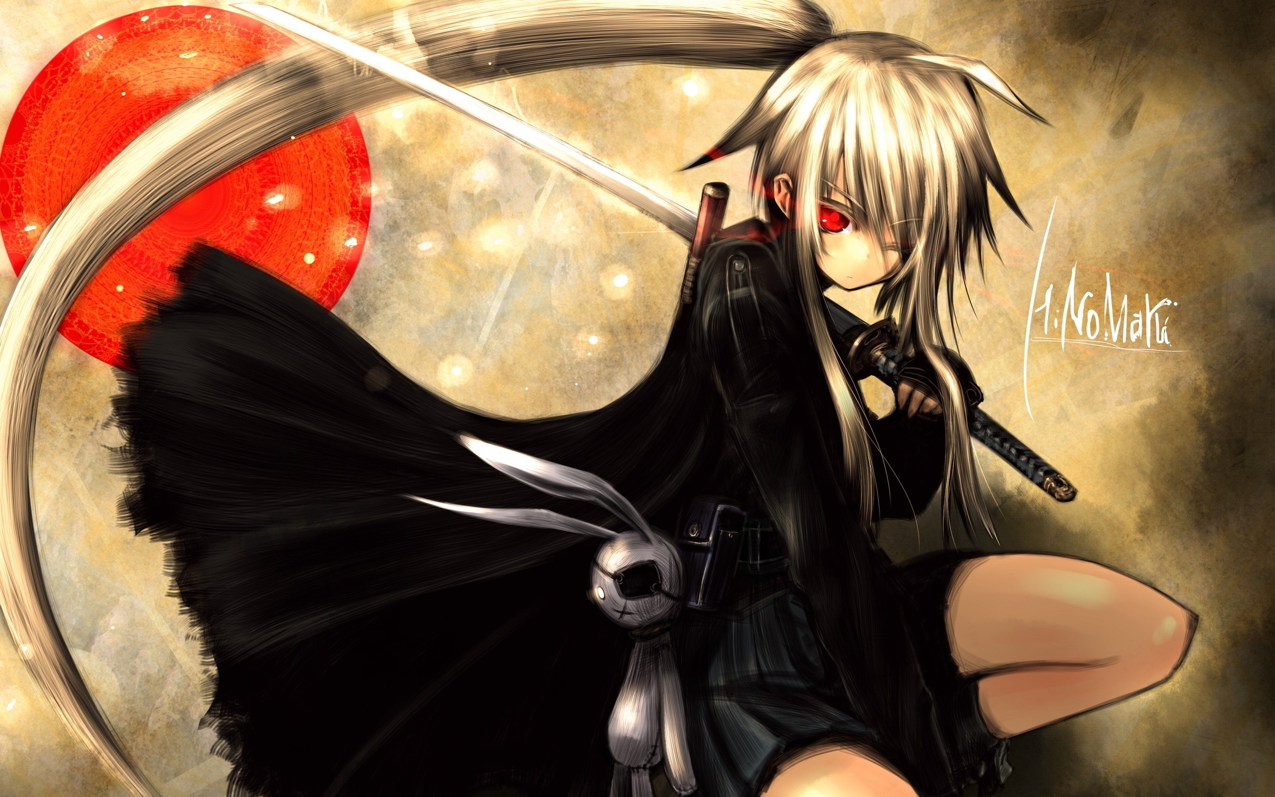 Anime Girl With Katana Wallpapers