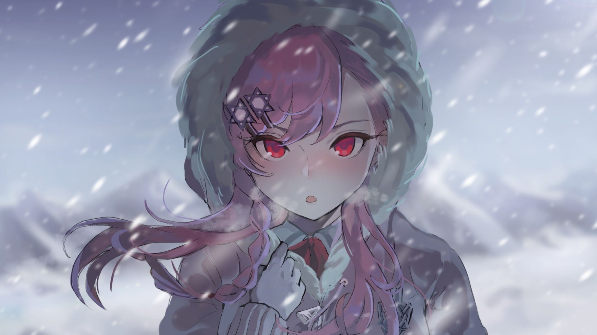 Anime Girls Winter Wallpapers