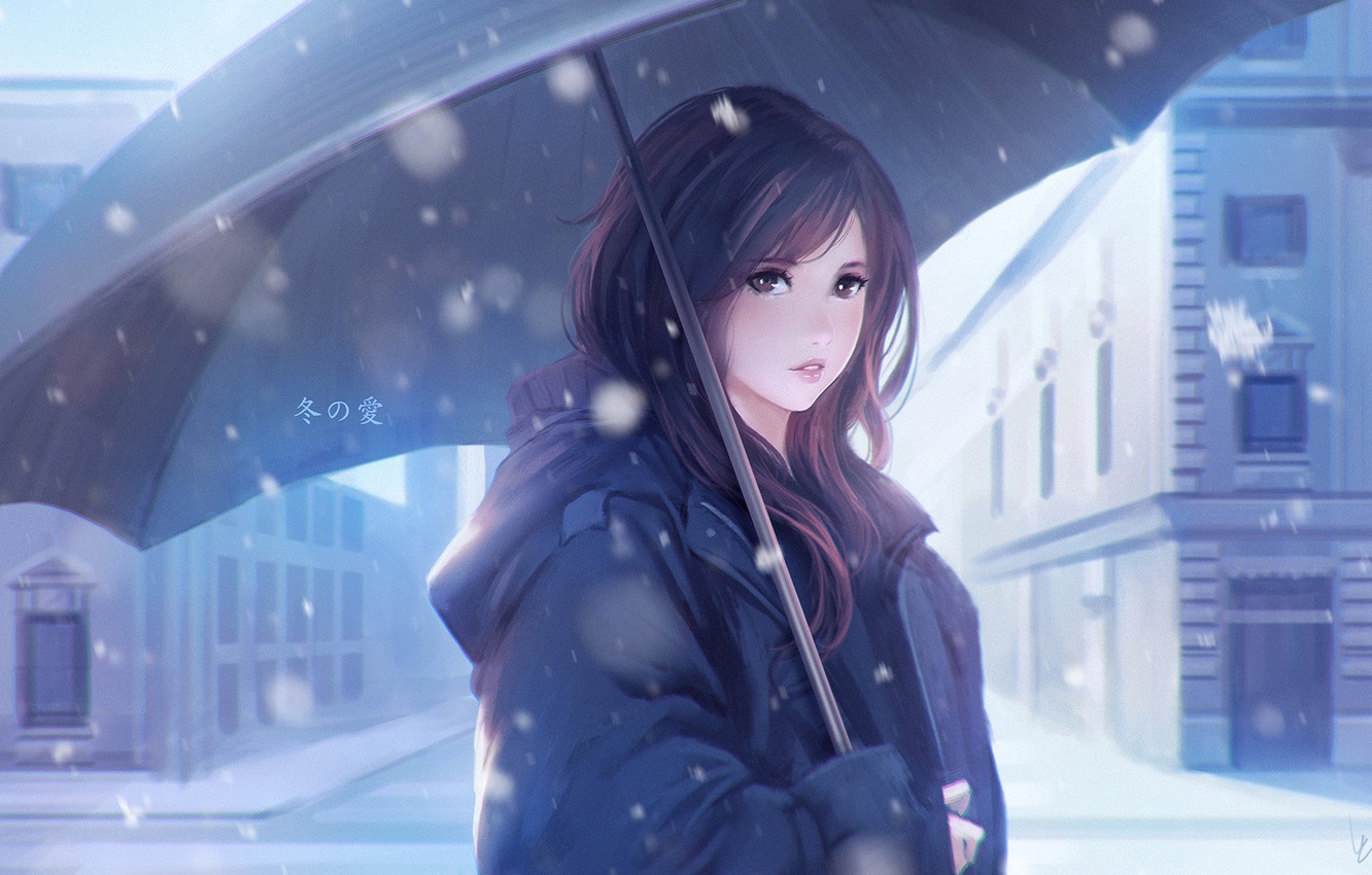 Anime Girls Winter Wallpapers