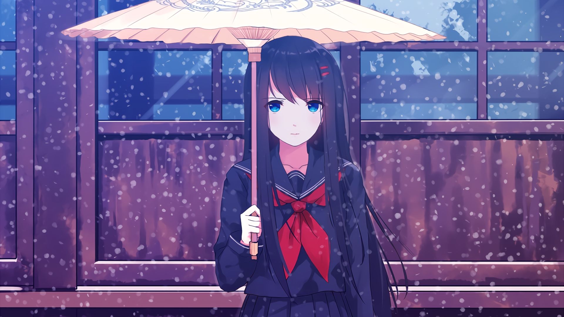 Anime Girls Winter Wallpapers