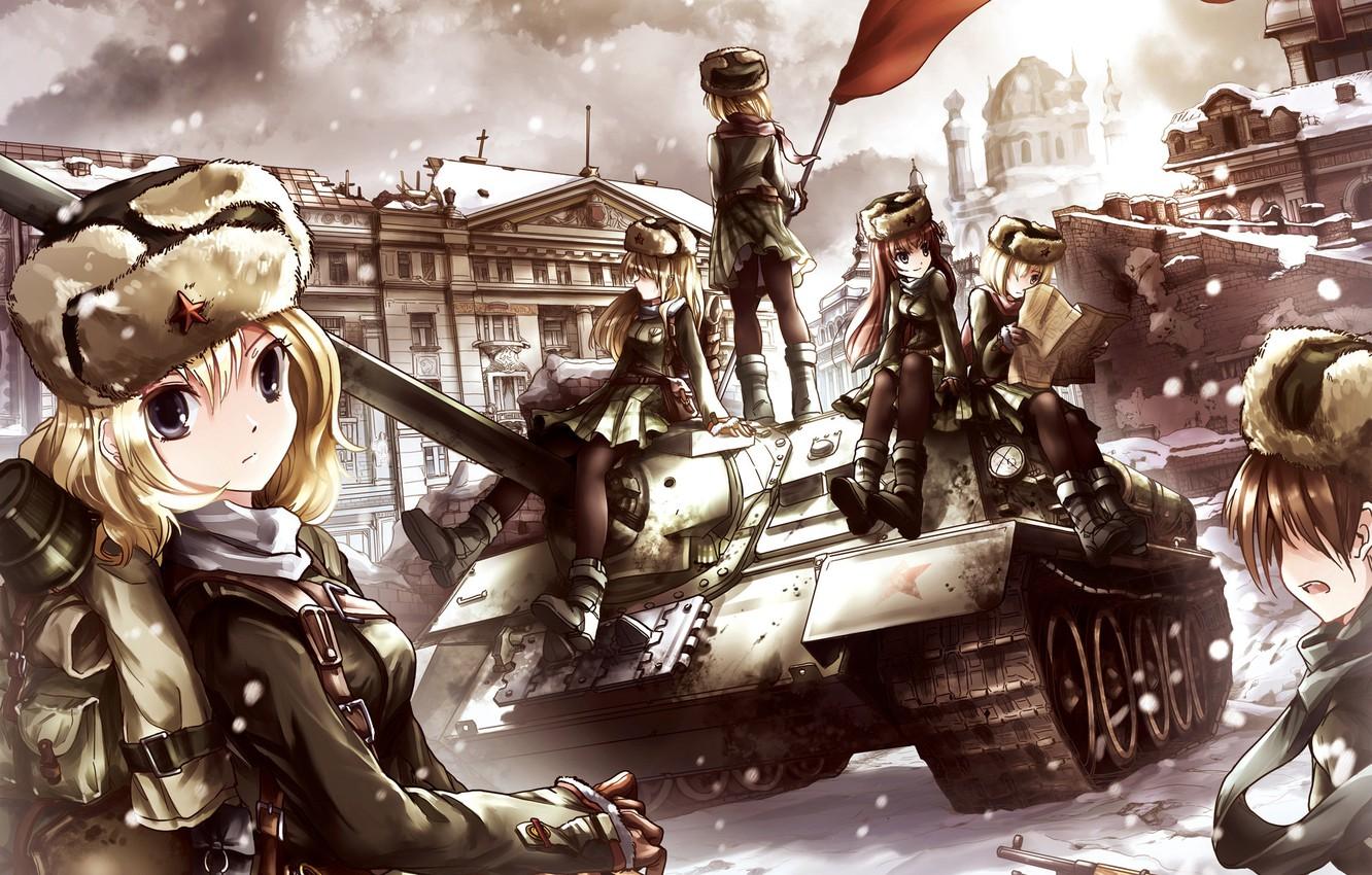 Anime Girls Ww2 Wallpapers