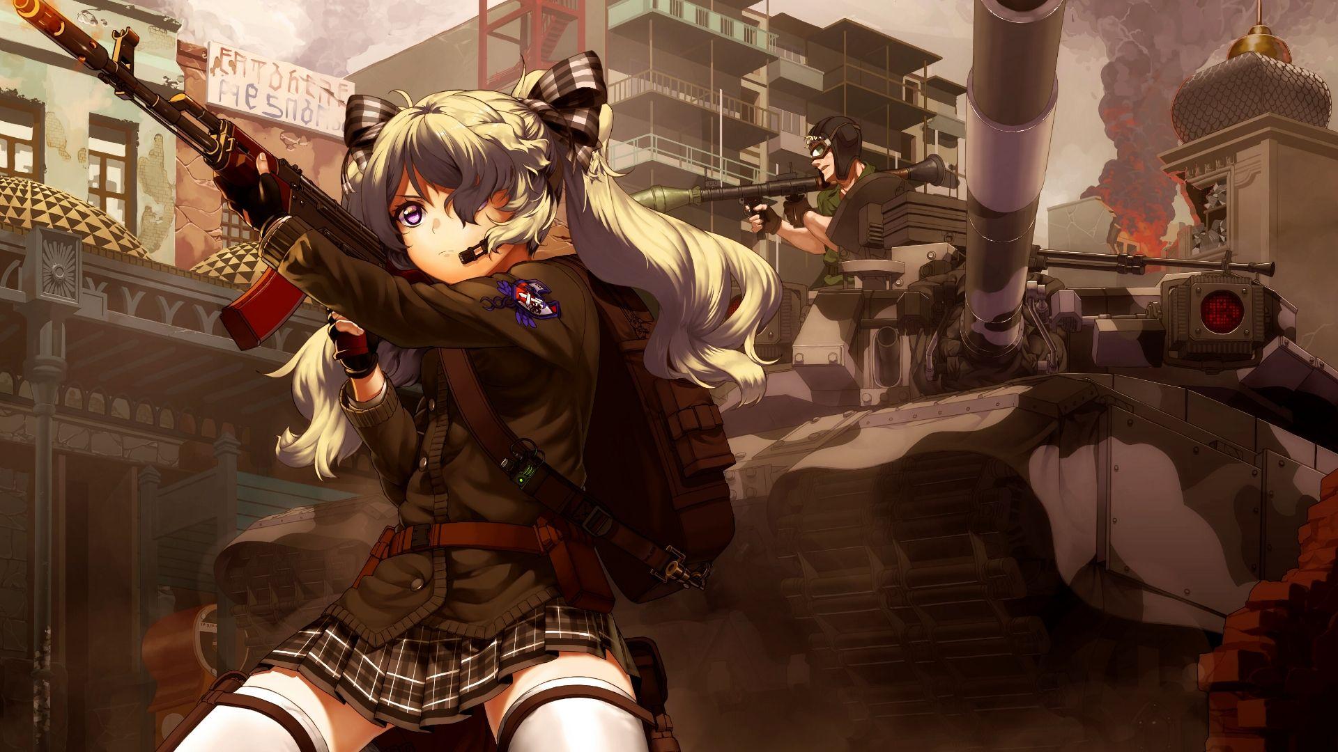 Anime Girls Ww2 Wallpapers