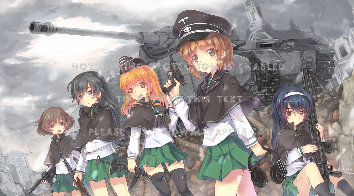 Anime Girls Ww2 Wallpapers