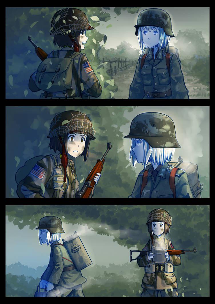 Anime Girls Ww2 Wallpapers