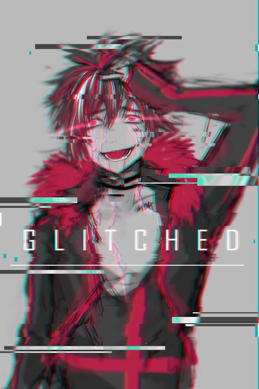 Anime Glitch Boy Wallpapers