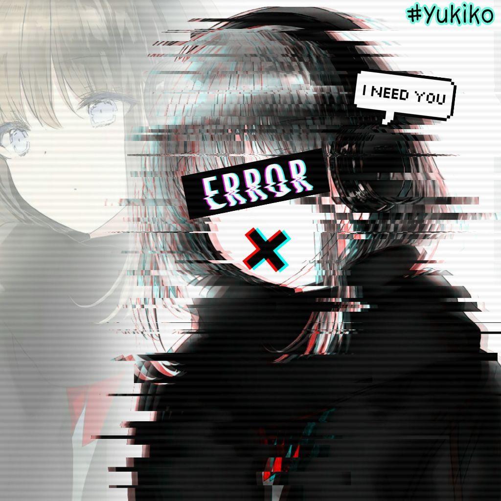 Anime Glitch Boy Wallpapers