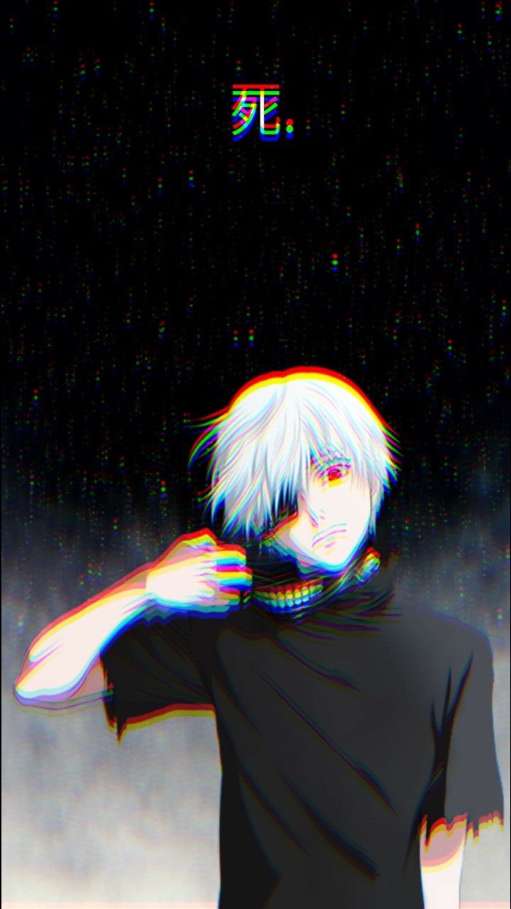 Anime Glitch Boy Wallpapers