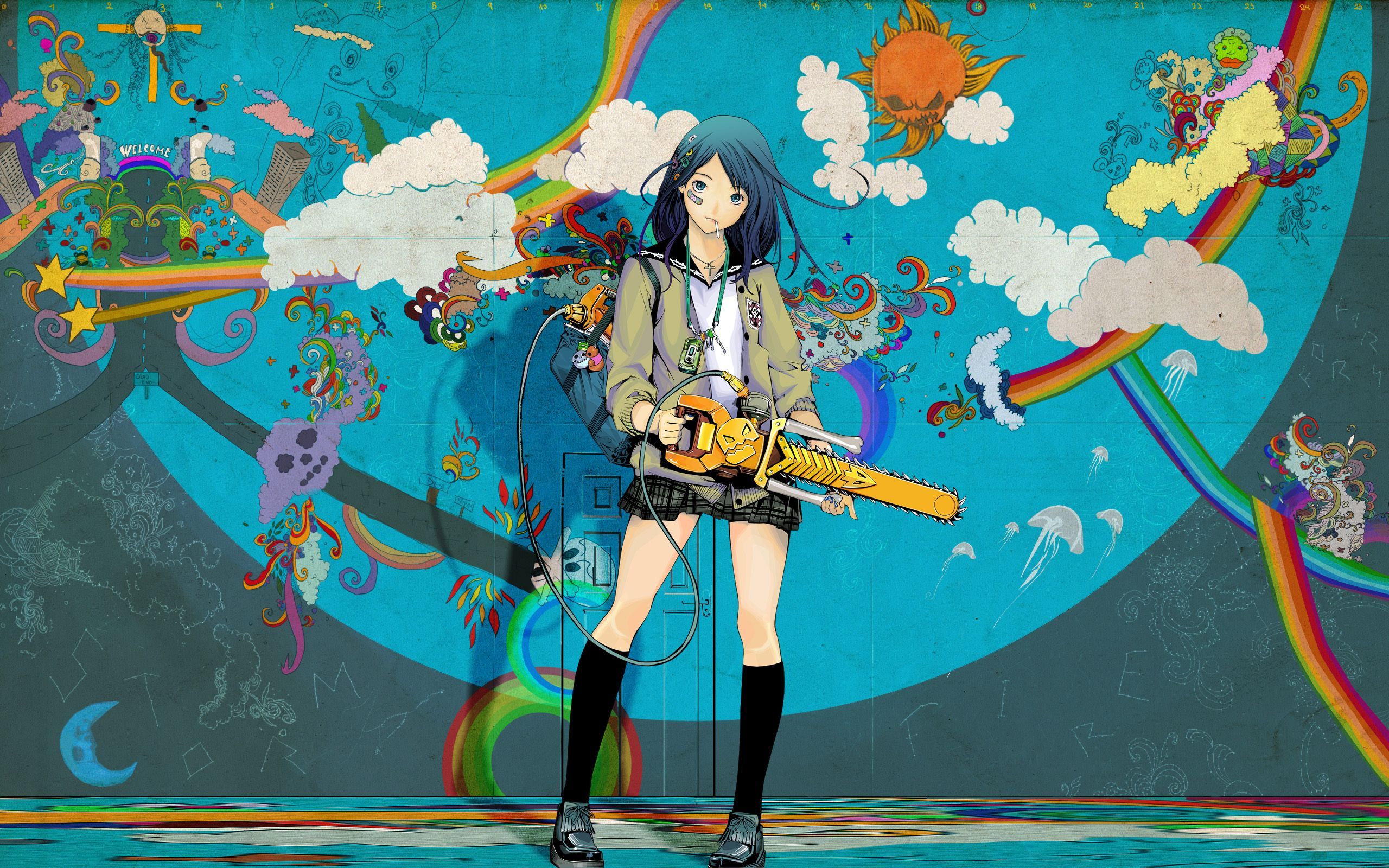 Anime Graffiti Wallpapers