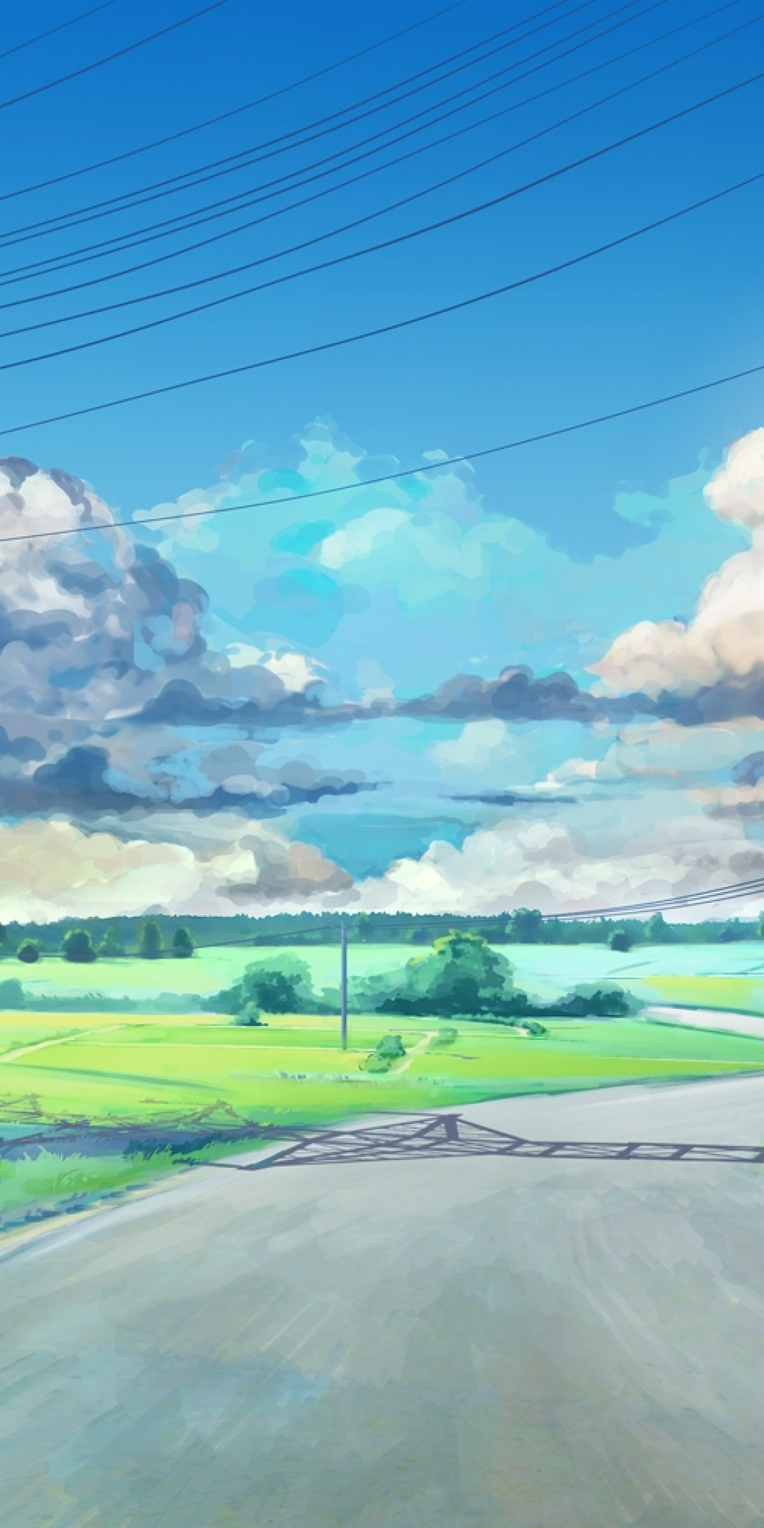 Anime Grass Field Wallpapers