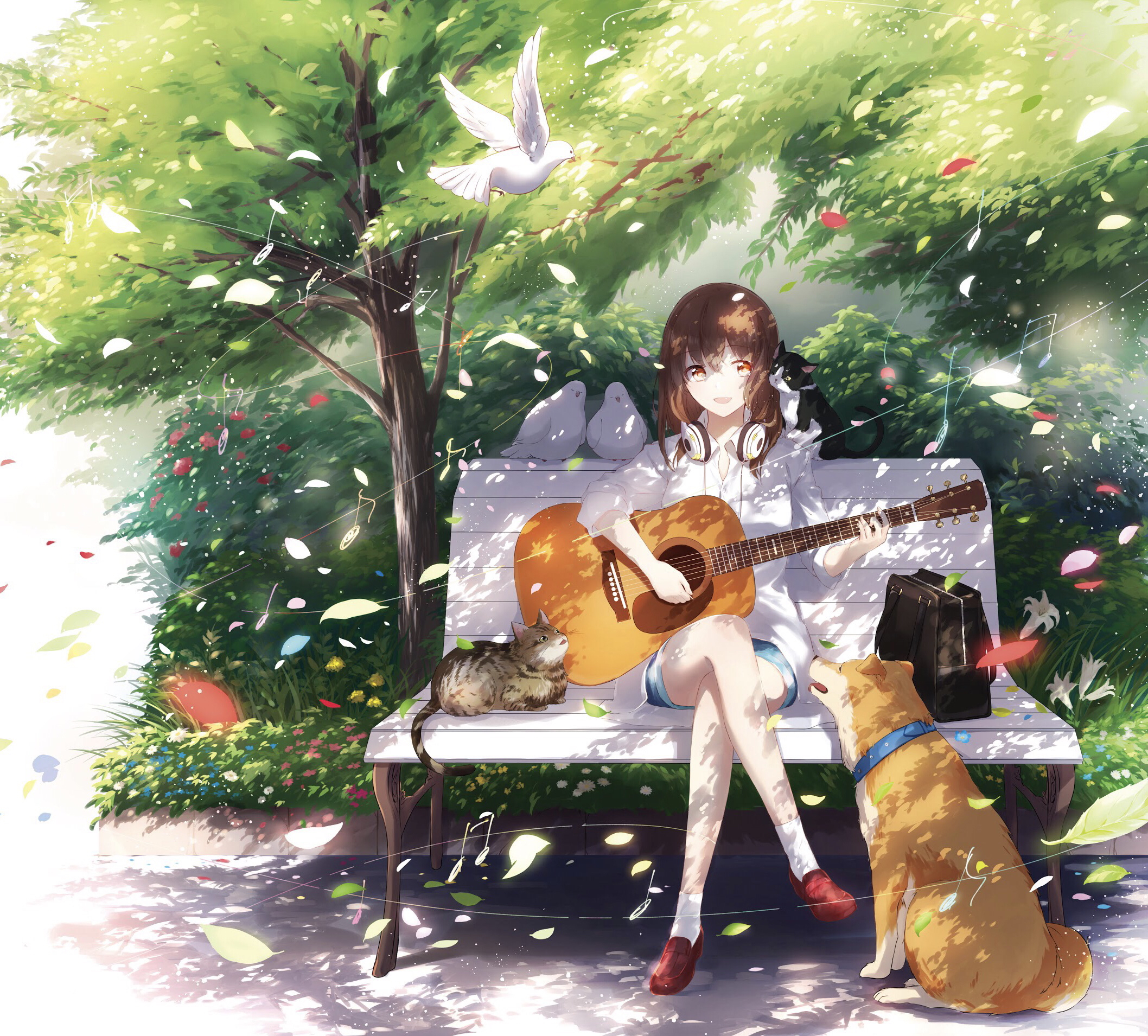 Anime Guitarist Wallpapers