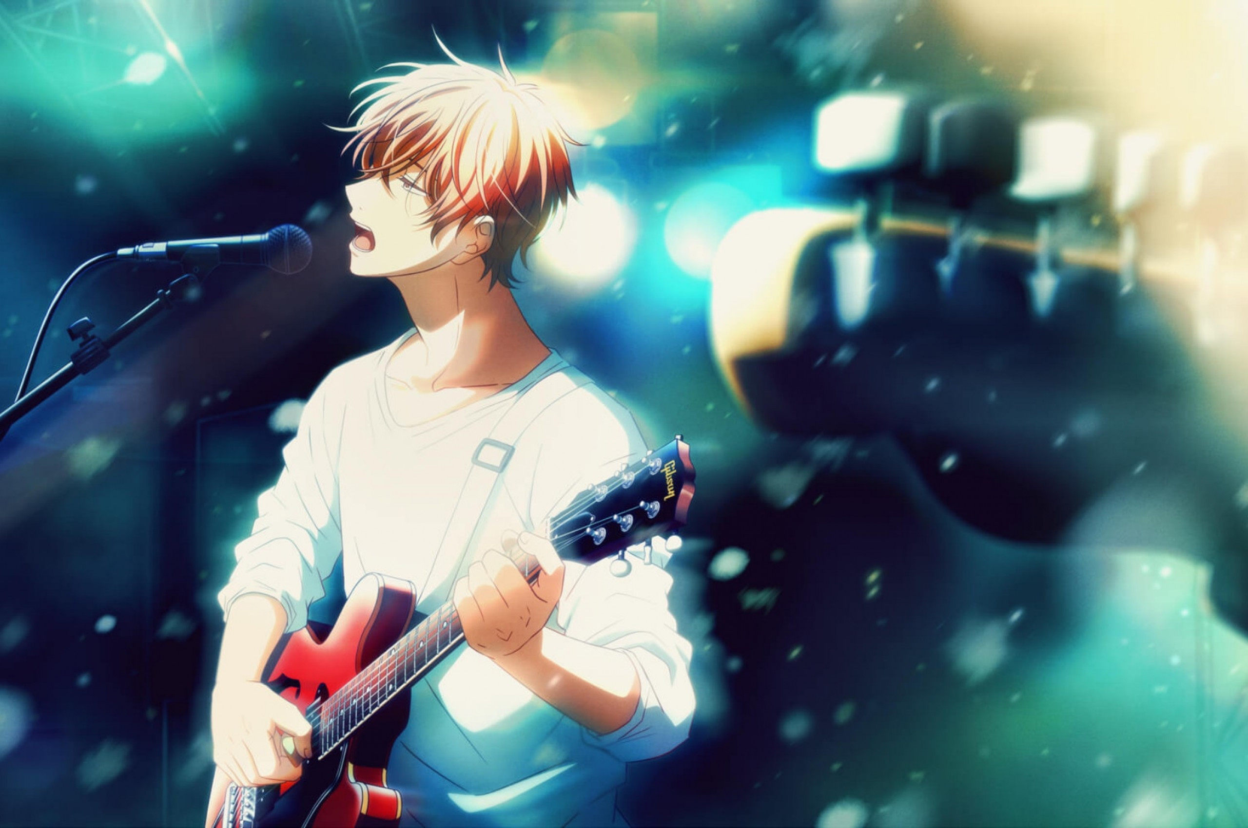 Anime Guitarist Wallpapers