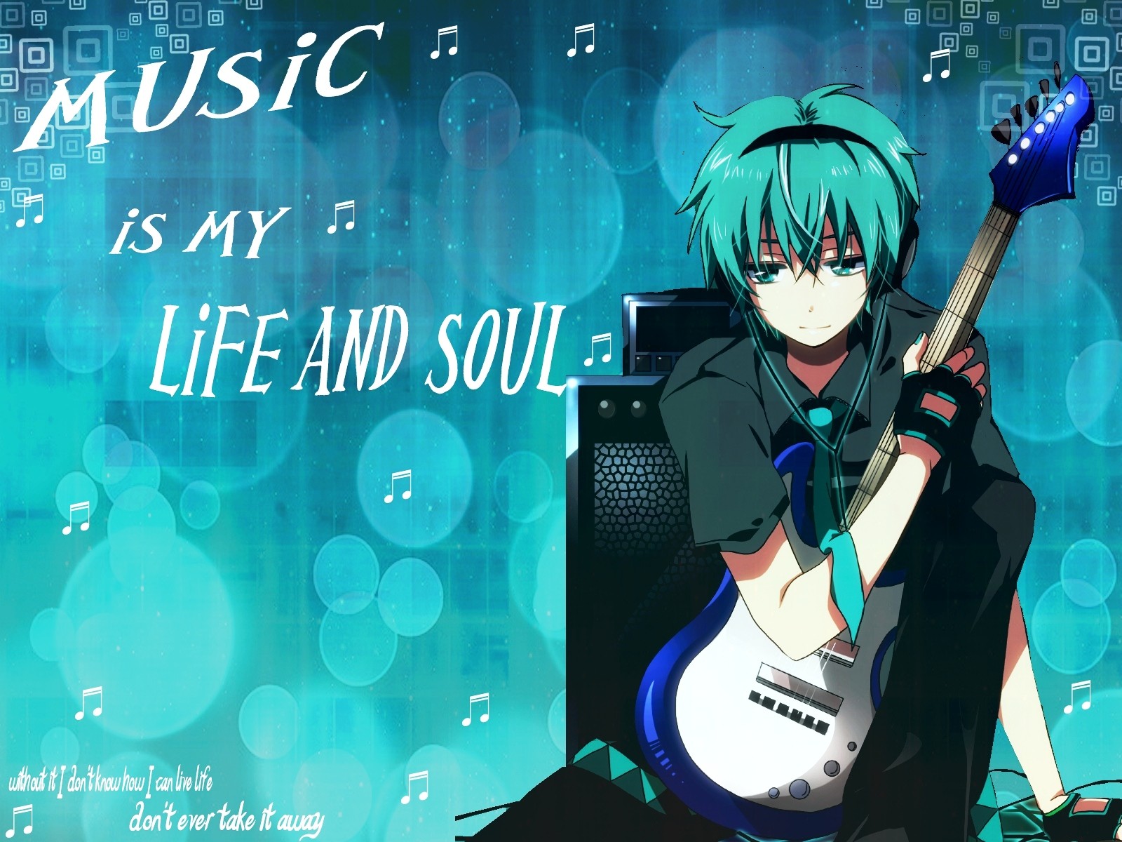 Anime Guitarist Wallpapers