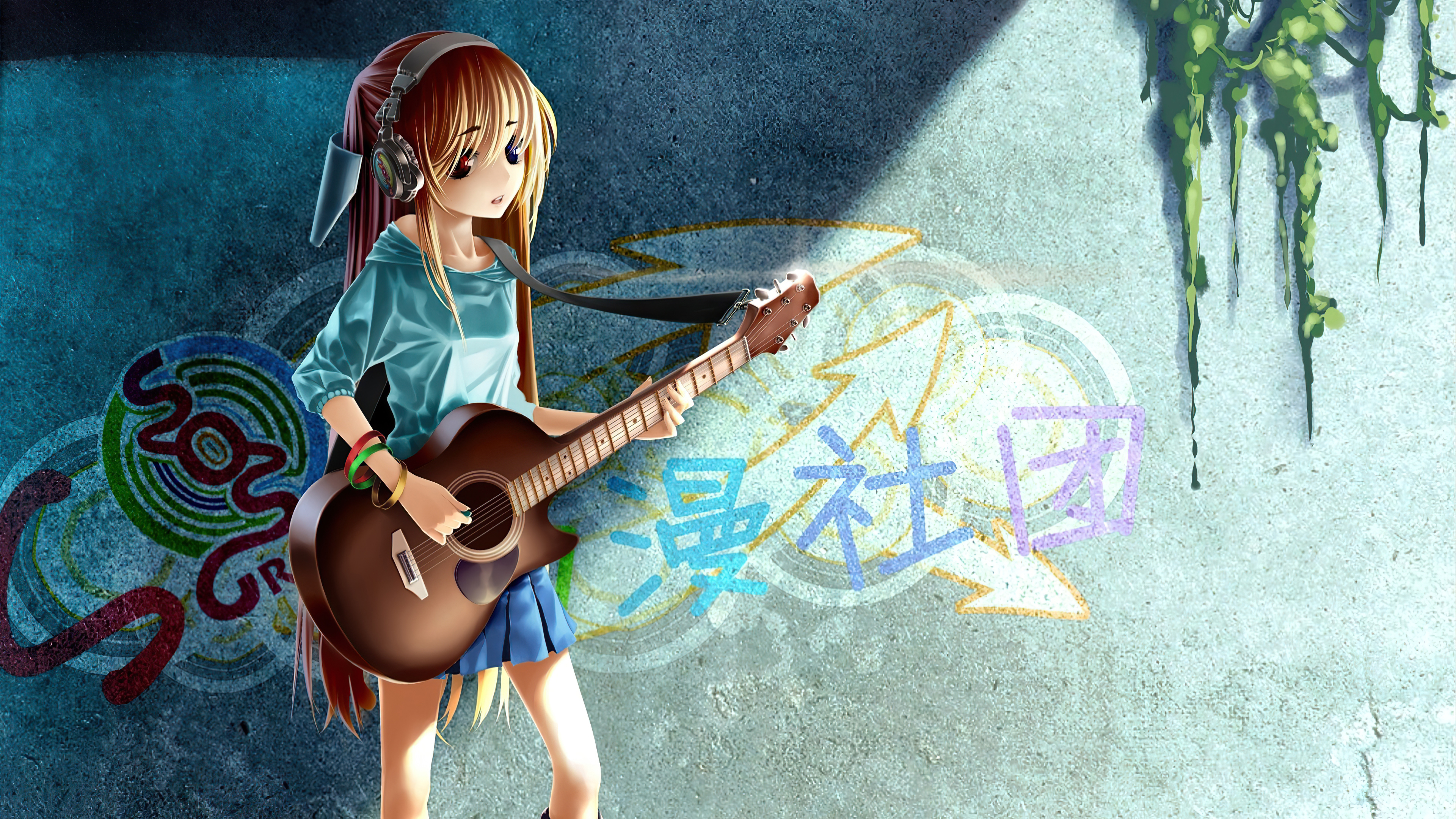 Anime Guitarist Wallpapers