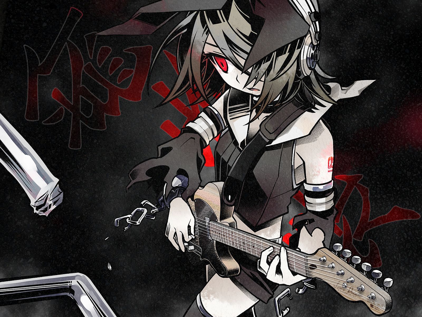 Anime Guitarist Wallpapers