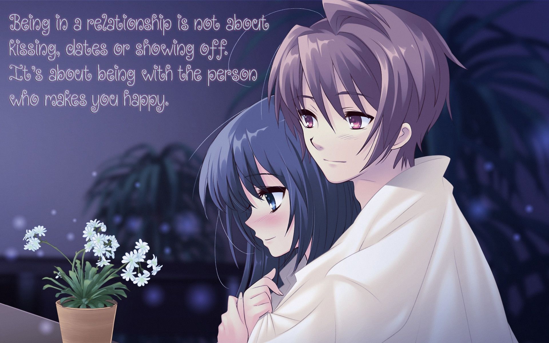 Anime Happy Couple Wallpapers