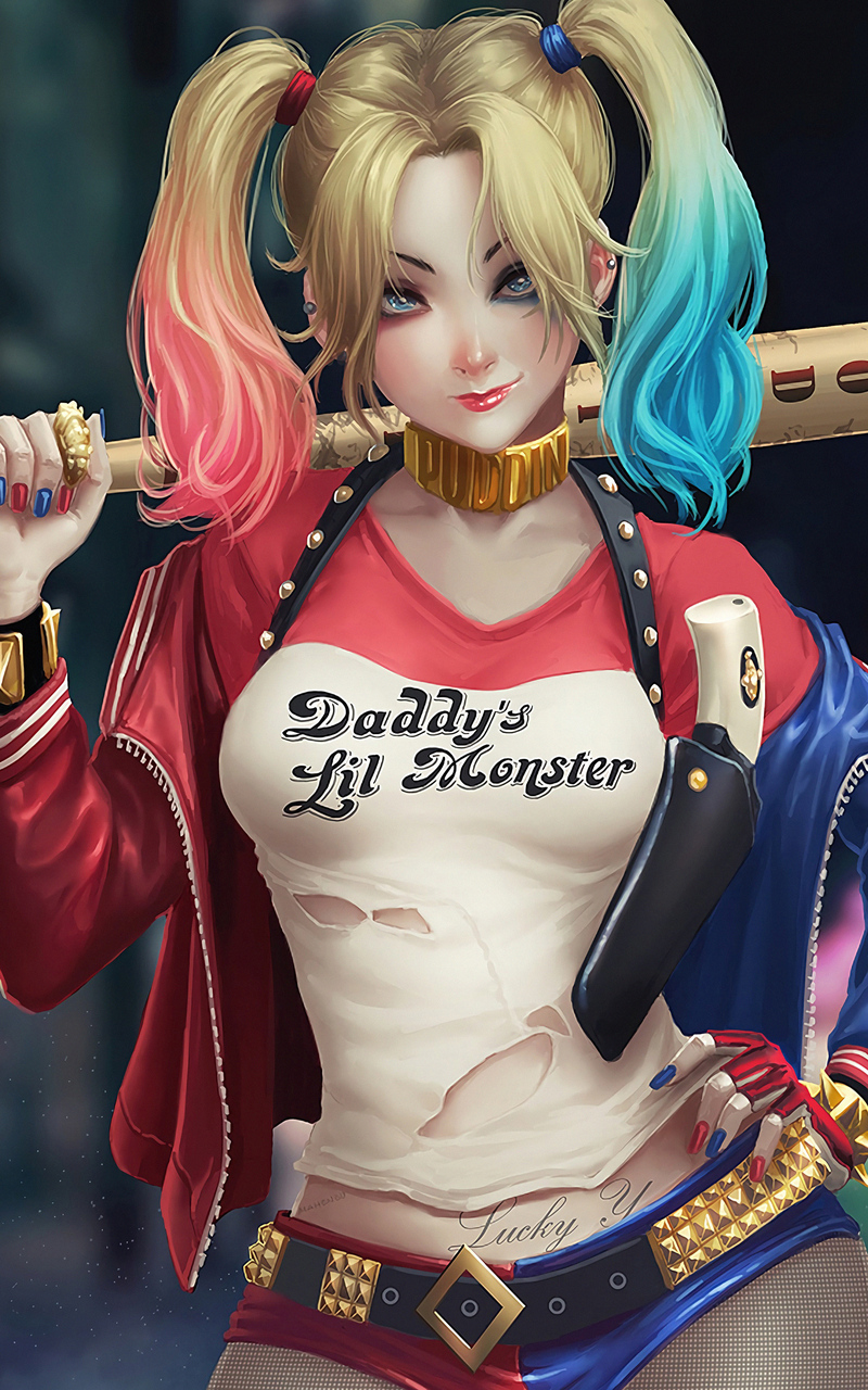 Anime Harley Quinn Wallpapers