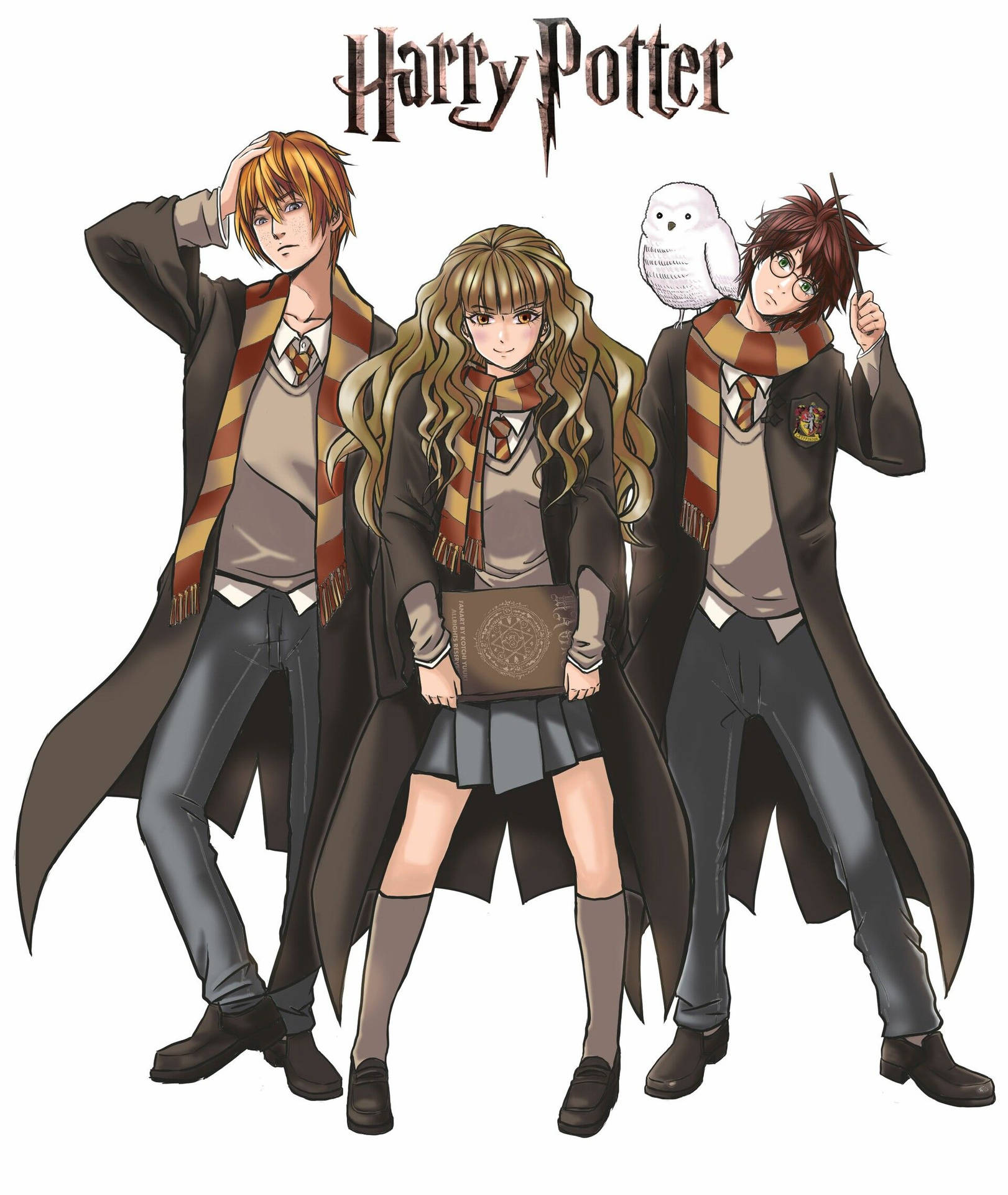 Anime Harry Potter Desktop Wallpapers