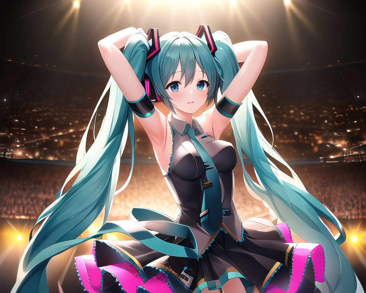 Anime Hatsune Miku 4K Wallpapers