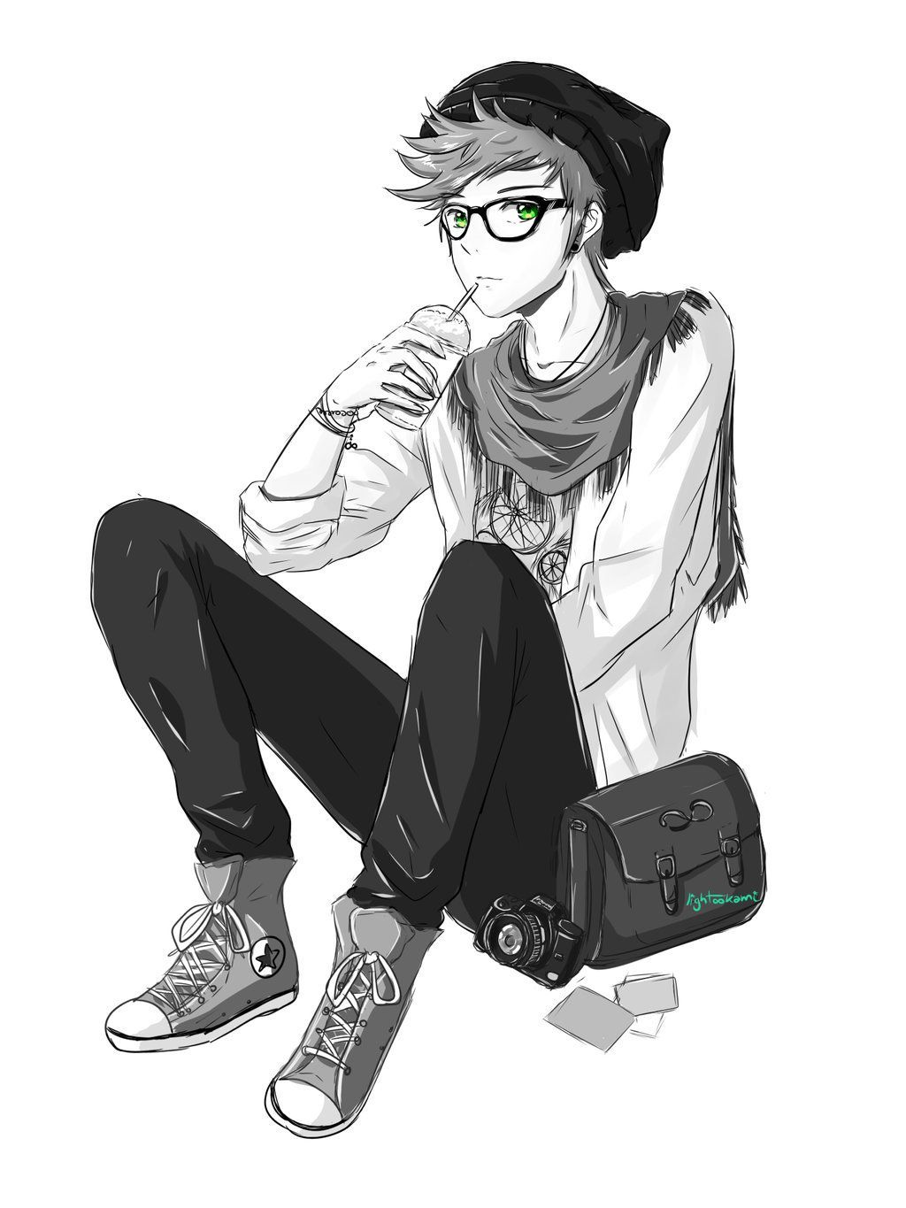 Anime Hipster Guy Wallpapers