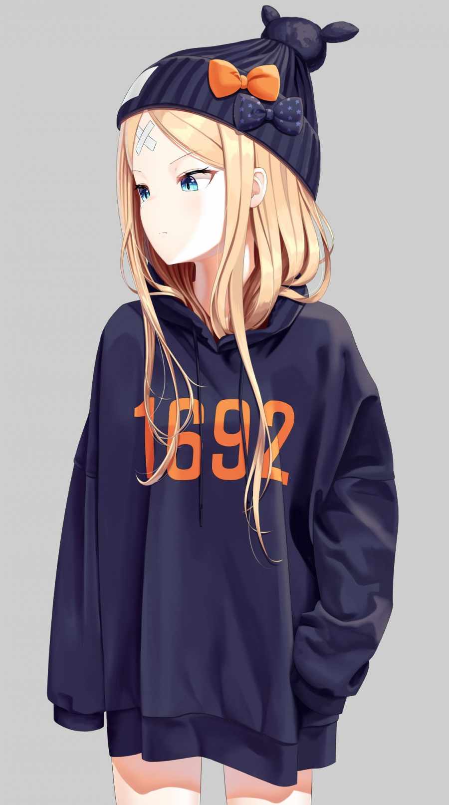 Anime Hoodie Girl Wallpapers