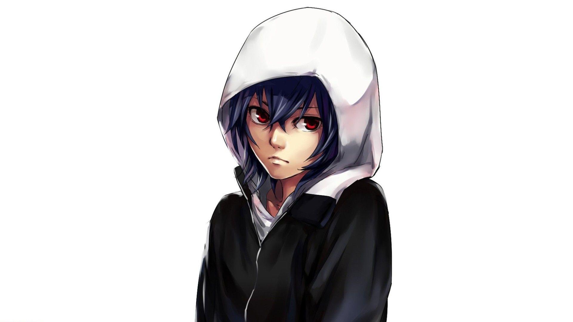 Anime Hoodie Girl Wallpapers