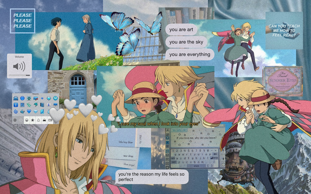 Anime Howls Moving Castle Wallpapers