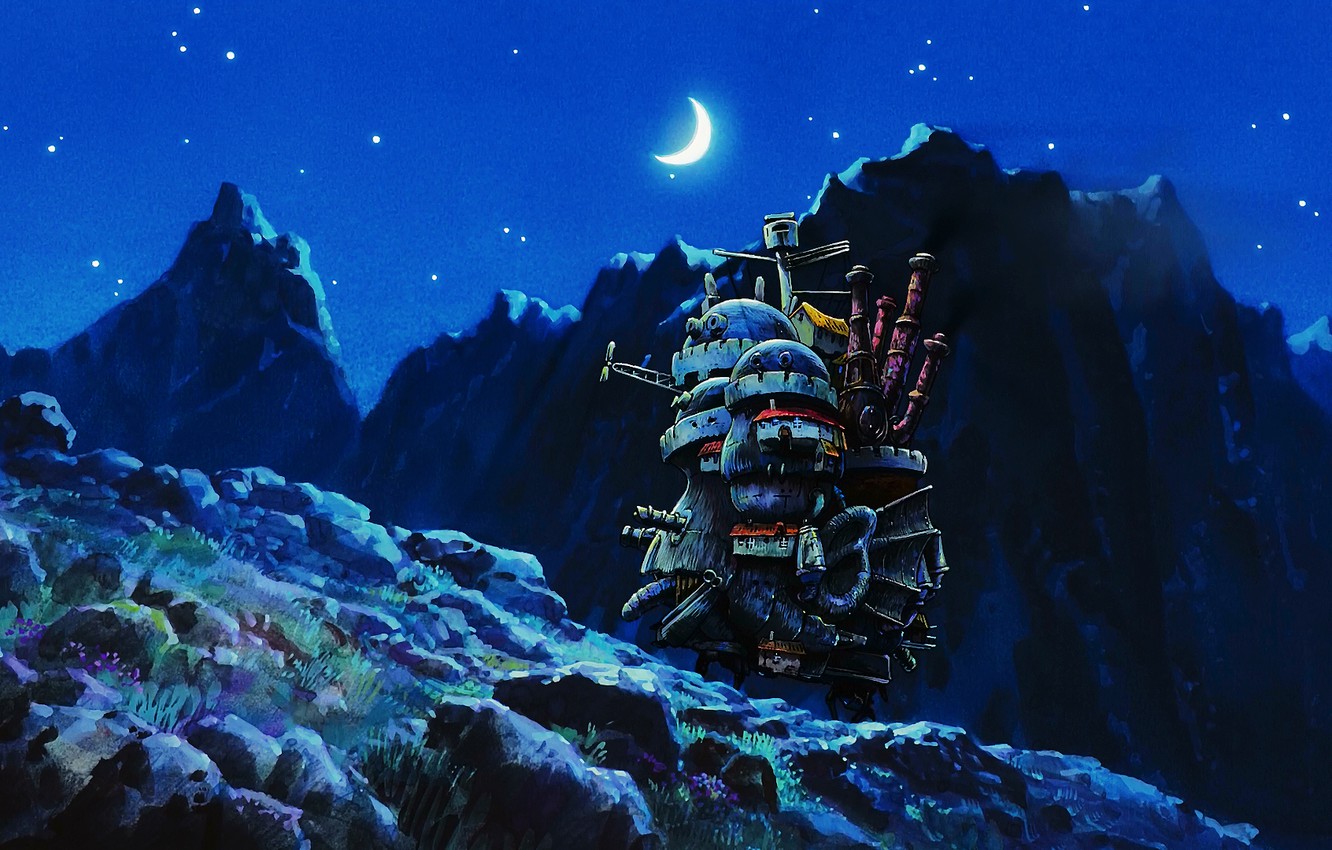 Anime Howls Moving Castle Wallpapers