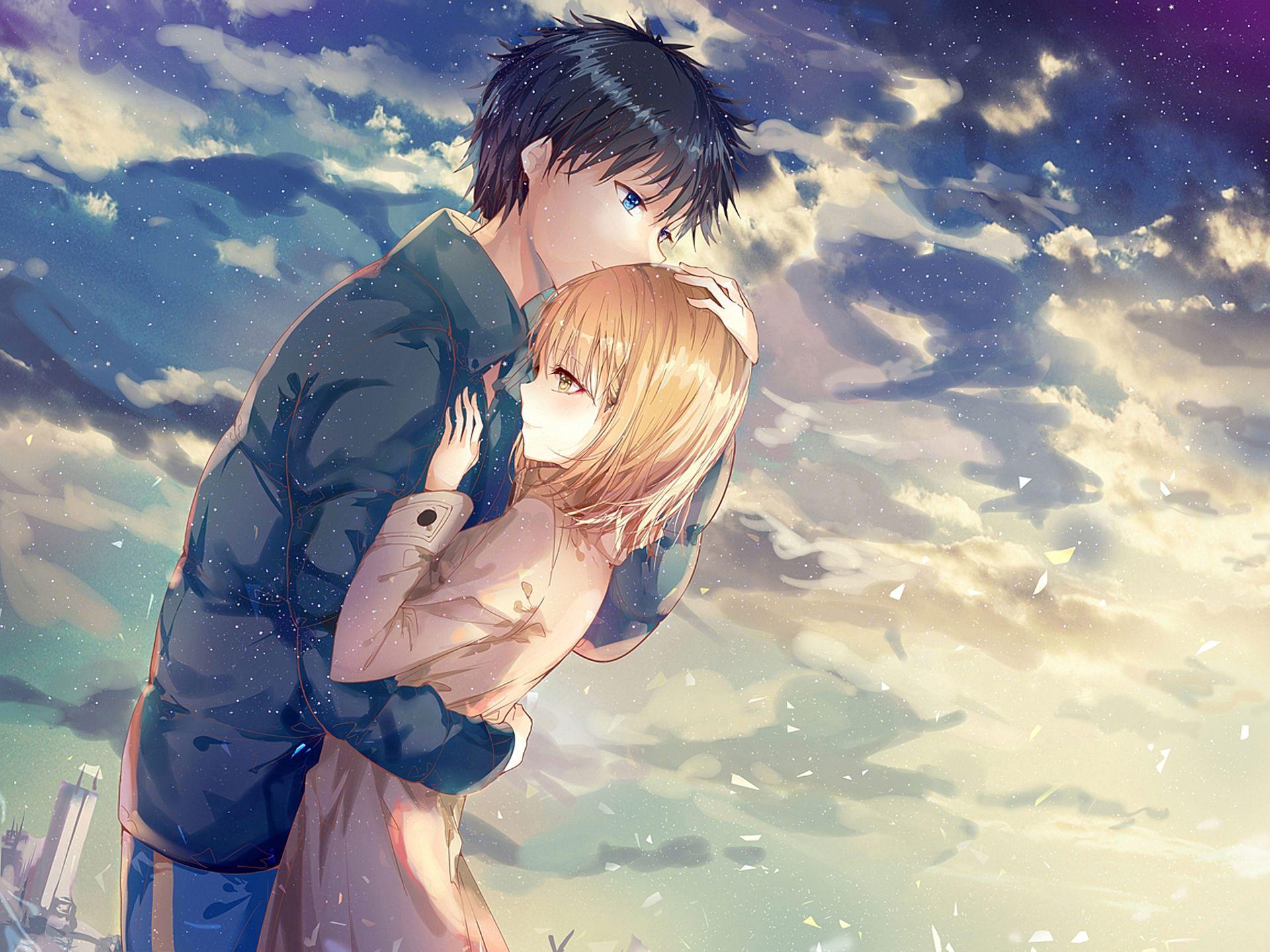 Anime Hug Wallpapers