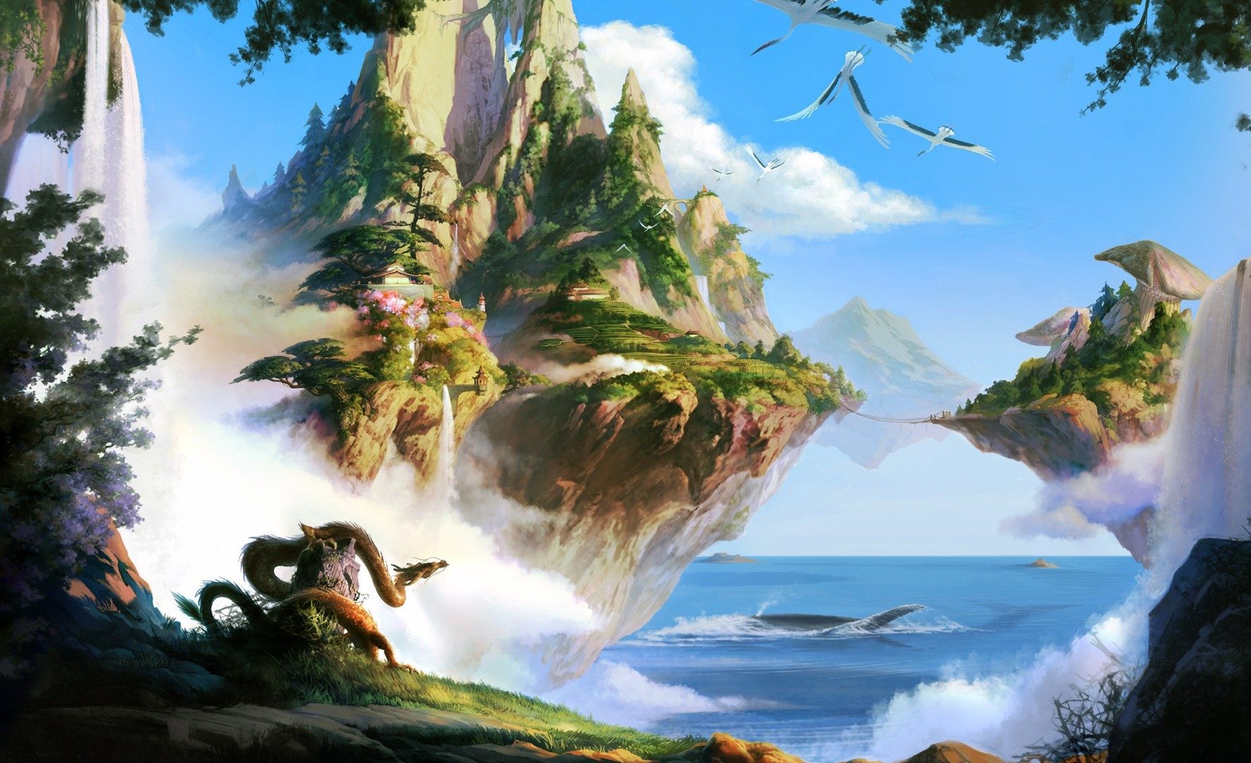 Anime Island Wallpapers