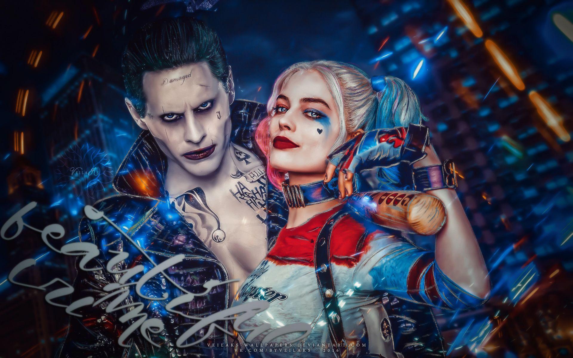 Anime Joker And Harley Quinn Wallpapers