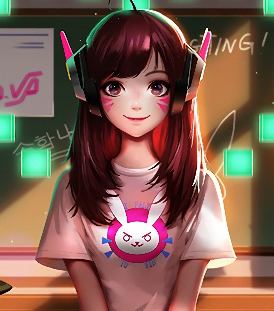 Anime Kawaii Gamer Girl Wallpapers