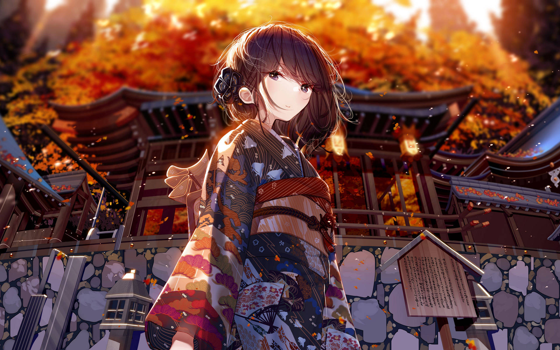 Anime Kimono Wallpapers